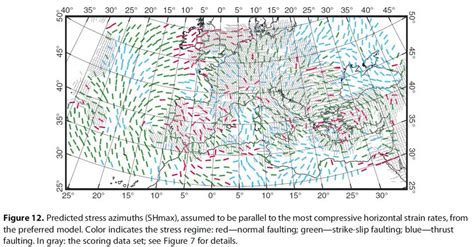 Shells Modeling Of European And Mediterranean Neotectonics Seismicity