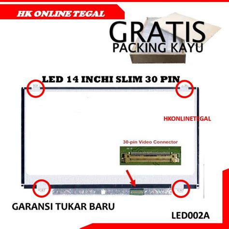 Jual Layar Lcd Led Laptop Asus Inchi Slim Pin Shopee Indonesia