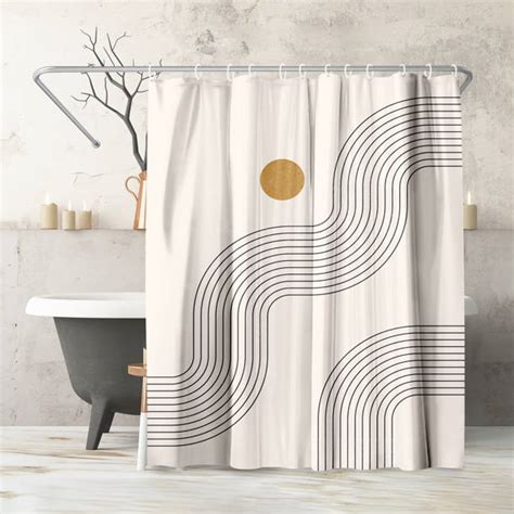 Dakota Fields Celerie Cotton Striped Shower Curtain Wayfair