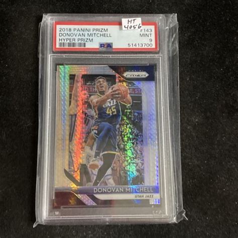 Panini Prizm Donovan Mitchell Hyper Prizm Psa Ebay