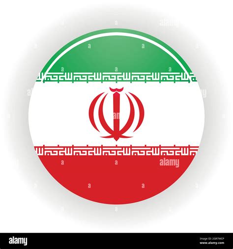 Iran Icon Circle Stock Vector Image Art Alamy