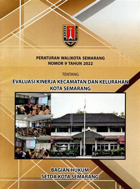 Peraturan Wali Kota Semarang Nomor Tahun Tentang Evaluasi