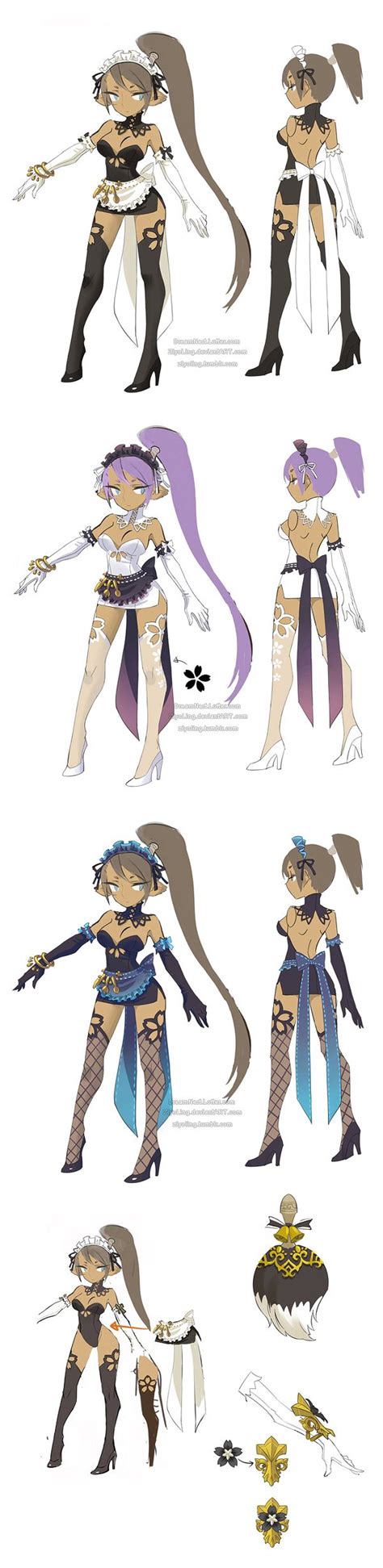 Dragonnest Restaurant Costume Kali By Ziyoling Neko Priest Costume