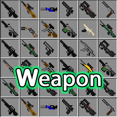 weapon mod for minecraft pe for PC / Mac / Windows 11,10,8,7 - Free ...