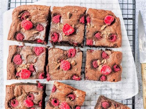 Brownie Au Chocolat Et Framboises Recette Par Les Petits Secrets De Lolo