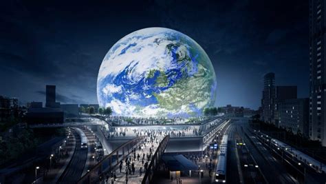 First Visuals Revealed Of Populous Spherical London Arena