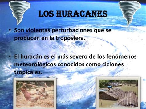 Presentacion De Huracanes