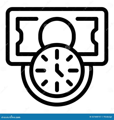 The Value Of Money Decreases Over Time. Businessman Holding A Watch