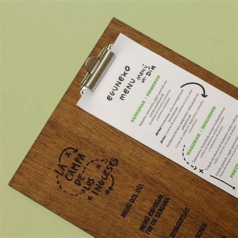 Diseño e impresión de productos exclusivos para tu negocio Menu cover