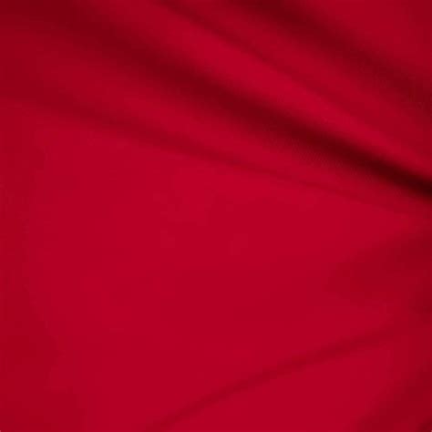 Solid Poly Cotton Red Solid Color Fabric Broadcloth 58 60 Wide