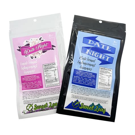 Date Night Gummies For Sex Sweet Leaf Hemp Farms