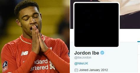 Liverpools Jordon Ibe Hints On Social Media Hes Set For Transfer Move Football Metro News