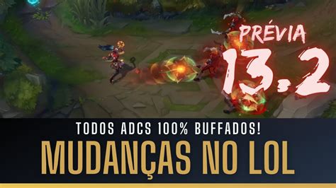 MUDANÇAS NO LOL ADCS 100 BUFFADOS E GUME DO INFINITO VIRA O ITEM MAIS