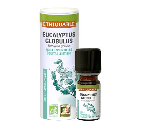 Huile Essentielle Eucalyptus Globulus Ethiquable