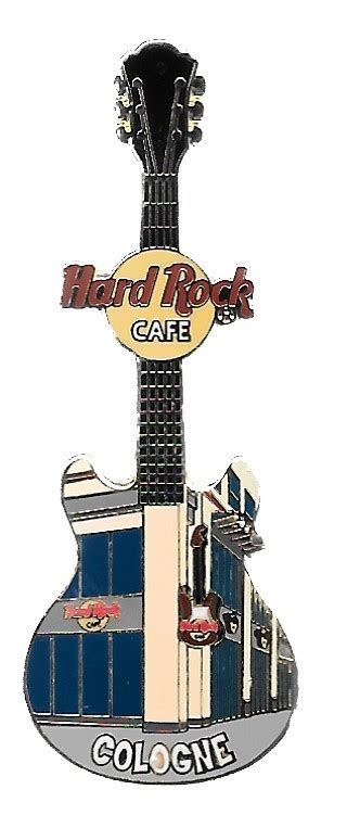 Cafe Facade Guitar Pins And Badges HRC Collector