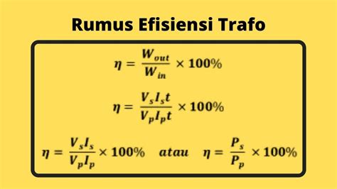 Transformator Pengertian Fungsi Cara Kerja Jenis Rumus