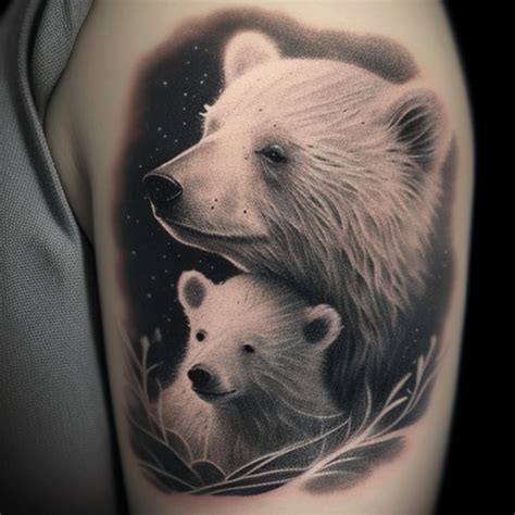 56 Bear And Cub Tattoo Ideas - TattooClue.com