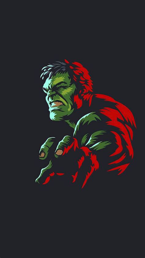 Hulk Red And Green Effect Marvel Avengers Hd Phone Wallpaper Peakpx