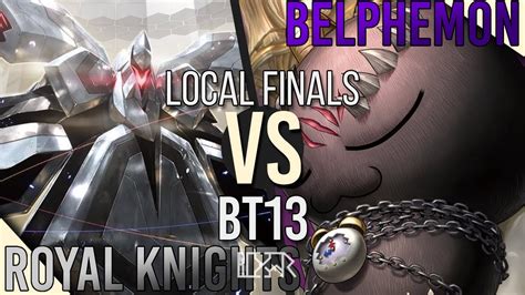 Royal Knights Vs Belphemon Digimon TCG BT13 Local Match Match