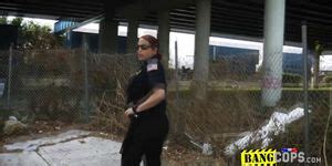 Big Titted Milfs In Cop Uniforms Love Gagging Deep Porn Video Tnaflix