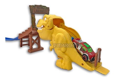 Rodabonito Ar Pista Dinosaurio Auto Zuru Metal Machines Tipo Hot Wheels