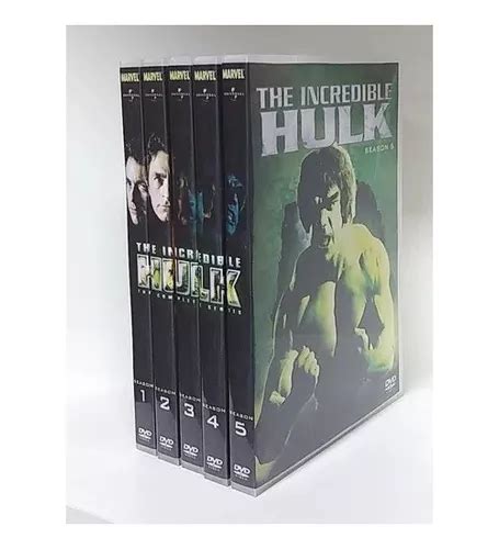 Box Dvds O Incr Vel Hulk Temporada Completo