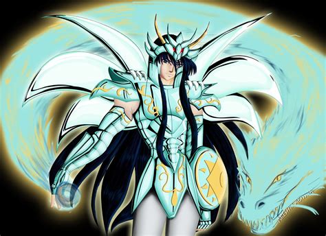 Dragon Shiryu By Vaby On Deviantart Dragon Shiryu Anime Art