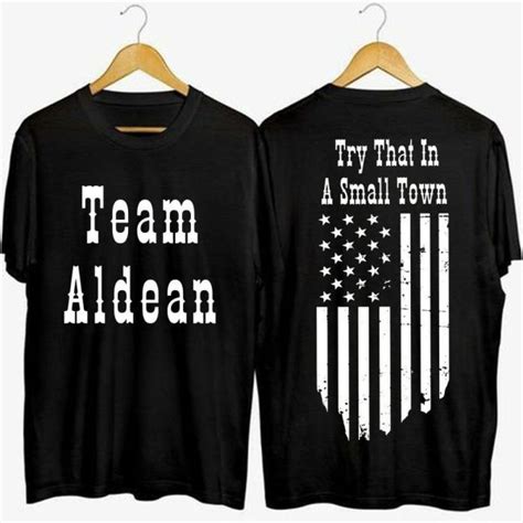 Team Aldean Try That In A Small Town Merch, Jason Aldean Tour 2023 Shirt, Jason Aldean Concert T ...