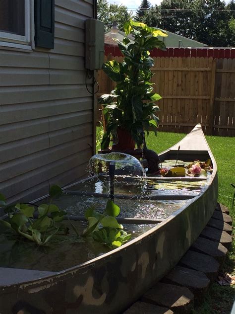 Canoe Pond A Tranquil Water Feature For Your Backyard