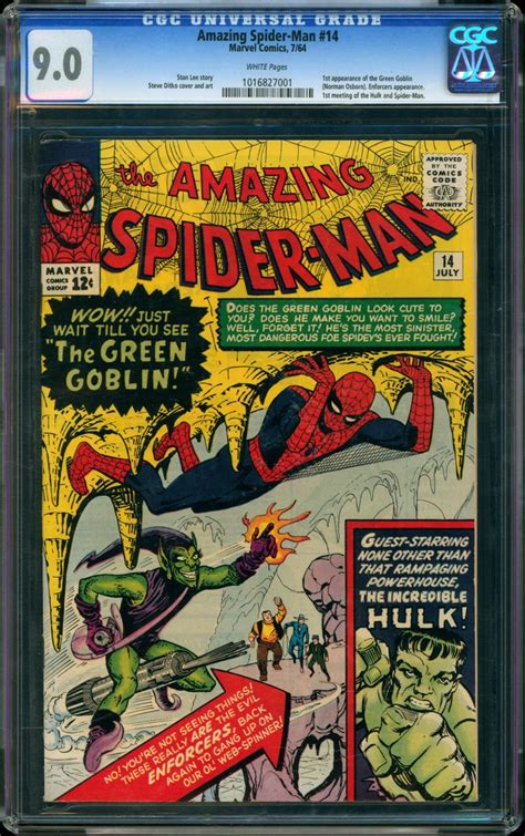 Comicconnect Amazing Spider Man Cgc Vf Nm