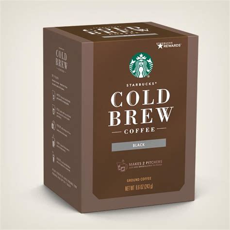 Cold Brew Coffee Pitcher Packs Starbucks® Coffee At Home