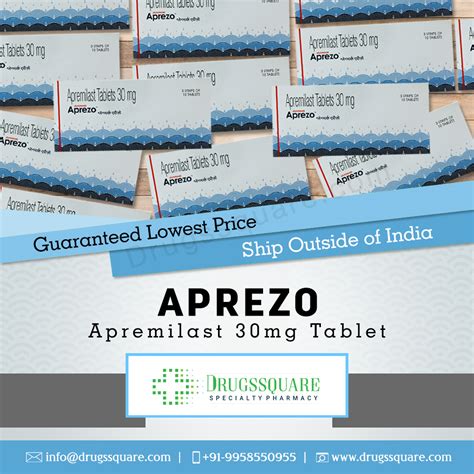 Aprezo 30 Mg Tablet Glenmark Apremilast Voir Utilisations Dosage