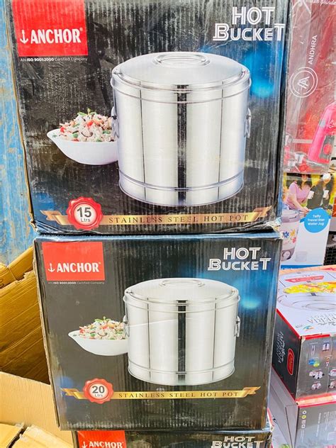 Anchor Hot Bucket 15Ltr Stainless Steel Hot Pot At Rs 3500 Piece In Hyderabad ID 2851580122591