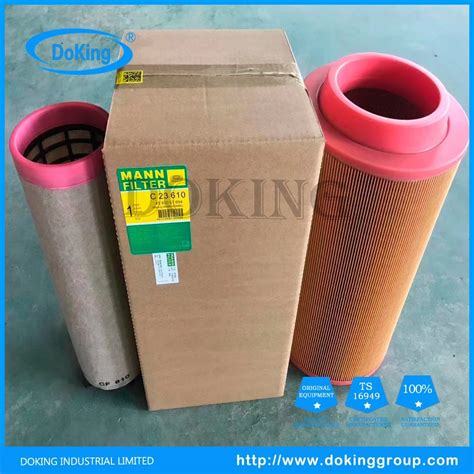 Heavy Truck Excavator Parts C Air Filter For Mann Automotive