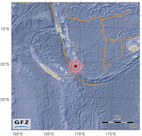 Vanautu Starkes Erdbeben Am 07 12 23 Vulkane Net Newsblog