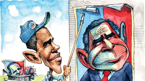 For Cartoonists Who Cover Obama: Four More Ears : It's All Politics : NPR