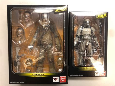 S H Figuarts Shf Star Wars Solo Chewbacca Mimban Stormtrooper