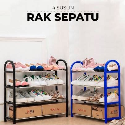 Jual Rak Sepatu Sendal Portable Multifungsi Storage Organizer Susun