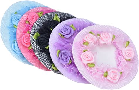 Amazon 7 PACK Colored Bun Hair Nets Ballet Hair Bun Cover For