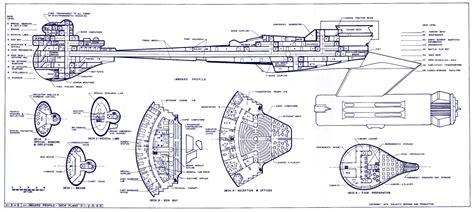 Star Trek | Klingon D7-Class Battle Cruiser | 5/8 Embroidery Patterns ...