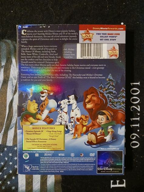 Mickeys Magical Christmas Snowed In At The House Of Mouse Dvd