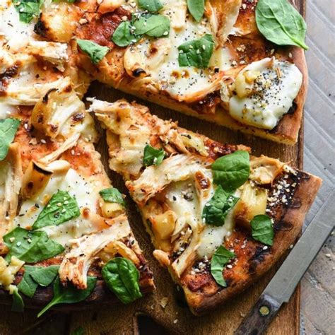 The Best Chicken Pizza Recipe Foxes Love Lemons