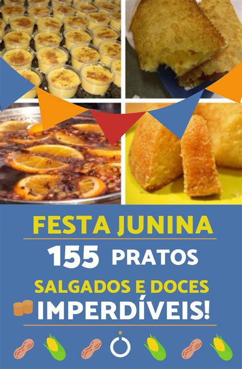 Lista Pronta De Comidas De Festa Junina Pratos Salgados E Doces