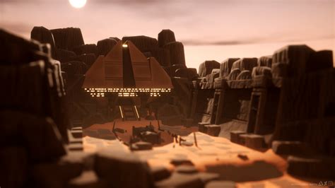 Korriban Sith Academy Fan Art | Rendered in Unreal Engine 5 : kotor