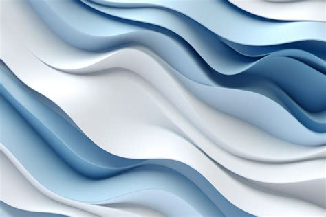 Light Blue 3D Wave Background Wallpaper Graphic by KiwiCakeStudio · Creative Fabrica