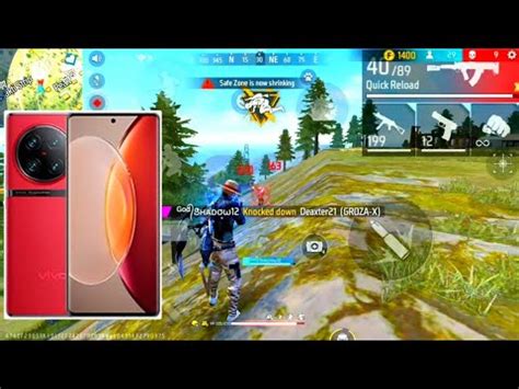 Headshot Impossible Vivo X Pro Plus Free Fire Solo Vs