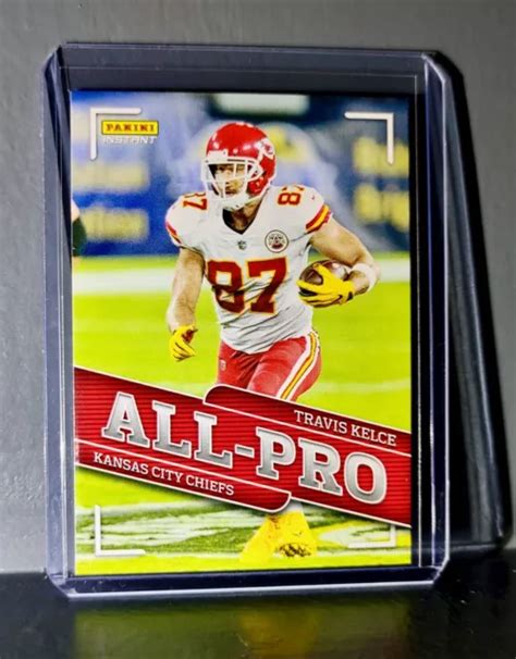 CARTE DE FOOTBALL Travis Kelce 2020 Panini NFL All Pro 6 1 Des 241