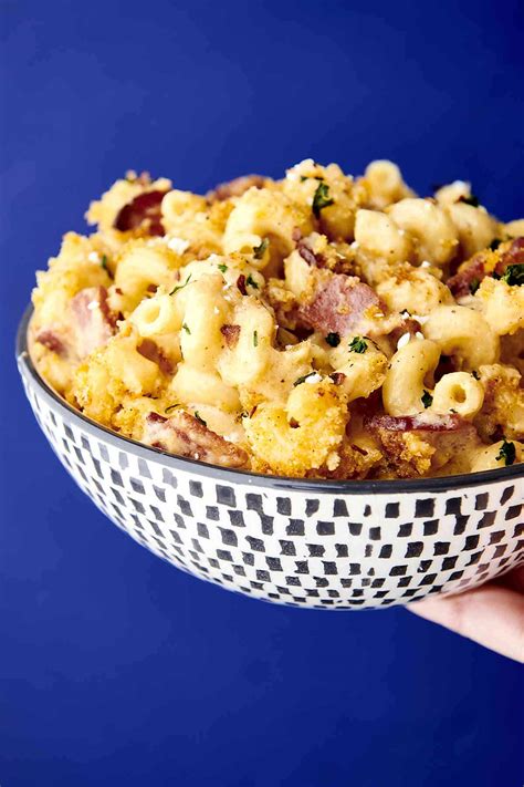 Truffle Mac And Cheese With Bacon