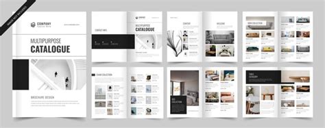 Premium Vector Multipurpose Product Catalog Design Magazine Design