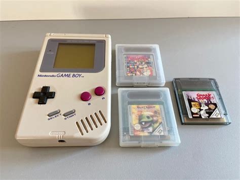 Nintendo Gameboy Classic Console With Games Catawiki